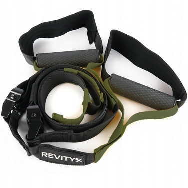 Тренувальна стрічка Revity Gravity Trainer 280 см, 1-160 кг, багатоколірна