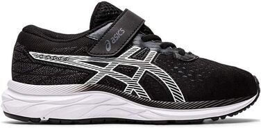 Дитячі кросівки для бігу ASICS Pre Excite 7 PS, чорно-білі, розмір EU 30