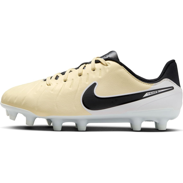 Дитячі футбольні бутси Nike Legend 10 Academy FG/MG (38 EU) - Lemonade Black Mtlc Gold Coin