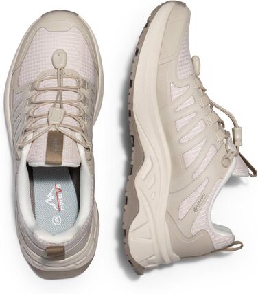 Черевики для хайкінгу NORTIV 8 для жінок, легкі трекінгові черевики для кемпінгу та відпочинку (43 EU, Хакі)