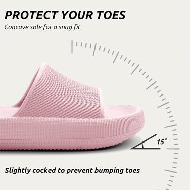 Шльпанці Badelatschen Cozislides: жіночі та чоловічі шльпанці для дому та пляжу, антиковзкі, рожеві, 37/38 EU