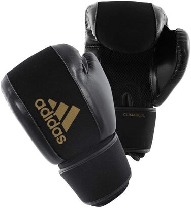 Боксерські рукавички adidas, прані, чорні/золоті