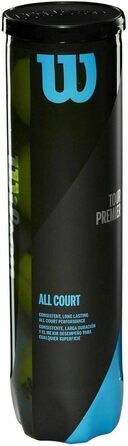 Тенісні м'ячі Wilson Tour Premier для всіх типів покриття, 4 шт.