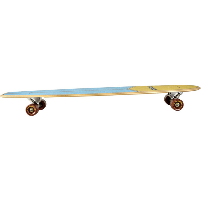 Hamboards Huntington Hop 'Sky Cream' – ручна робота, лонгборд для лендсерфінгу та круїзингу, ламінована береза і клен