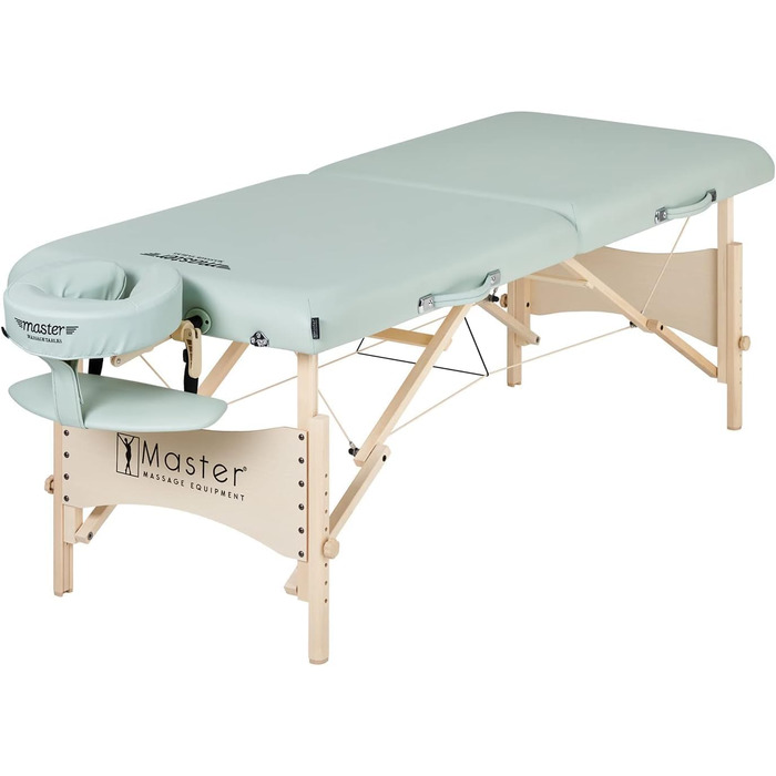 Складний масажний стіл Master Massage Paradise з дерева, переносний, для салону, косметології, тату, мобільного масажу, 71 см