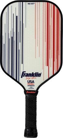 Професійна ракетка для піклболу Franklin Sports Signature Series з MaxGrit, 13/16 мм поліпропіленовий сердечник, для турнірів, сертифікована USAPA