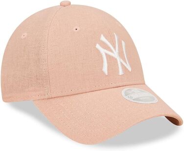 Кепка New Era New York Yankees 9Forty з льону, білий, регульований розмір для жінок