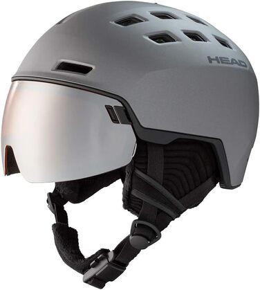 Гірськолижний шолом Head Radar Visier Graphite Black 20/21