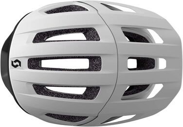 Велошолом Scott TAGO Plus MIPS для MTB, біло-чорний, розмір L (59-61 см), 2024