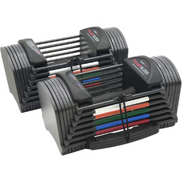 Гантелі регульовані POWERBLOCK Sport 24, набір для фітнесу