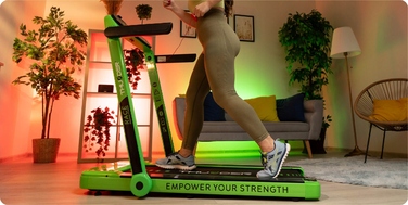 Електрична бігова доріжка Thunder RACE до 130 кг