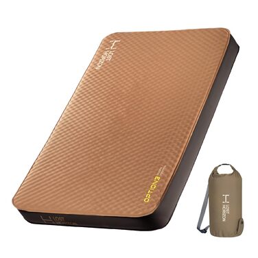 Каремат самонадувний Lost Horizon Air & Foam Twin 11 см з насосом-мішком для кемпінгу