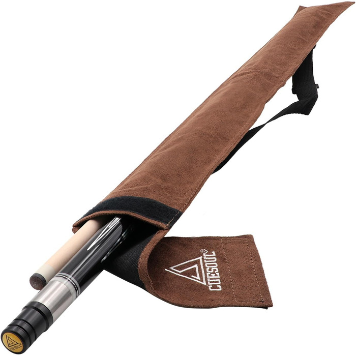 CUESOUL Більярдний кий 58 дюймів, 21oz, 13 мм, з Irish Wrap, у комплекті сумка PC011