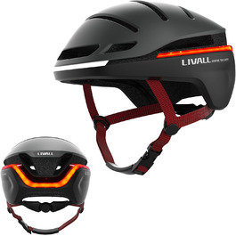 Розумний велосипедний шолом LIVALL EVO21 з підсвіткою, індикаторами повороту, гальмівною сигналізацією та функцією виявлення падіння, для чоловіків і жінок, міський шолом для велосипедистів