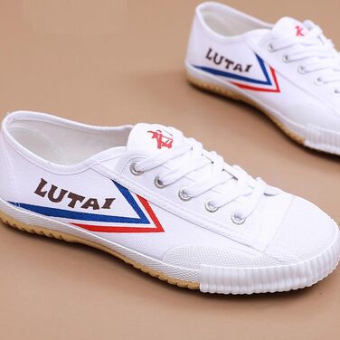 Чоловічі тапочки для бойових мистецтв Kung Fu, легкі, традиційні, з антиковзким покриттям, модель Qigong, білі (42 EU)