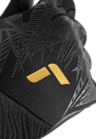 Воротарські рукавички Reusch Pure Contact Infinity TW Night Spark 2024 чорно-золоті (Unisex)