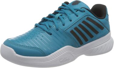 Тенісне взуття K-Swiss Court Express Carpet для хлопчиків, розмір 18 EU, кольори: Algiers Blue, Black, White