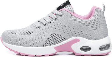 Кросівки для бігу та ходьби, чоловічі та жіночі, легкі, зручні, сірі, модель DG1809