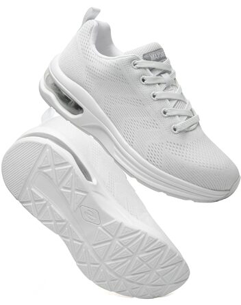 Жіночі кросівки Laufschuhe для бігу та фітнесу з повітряною амортизацією, білі (39 EU)