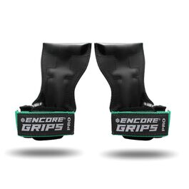 Лямки для силових тренувань та бодібілдингу Zughilfen Grip Pads з підтримкою зап'ясть та швидкою фіксацією, колір Mint, розмір L