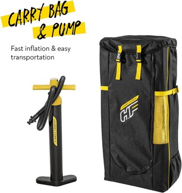 Надувна дошка для сапсерфінгу Bestway Hydro-Force Fastblast 3,6 м з ручним насосом і сумкою, Stand Up Paddle Board 2021