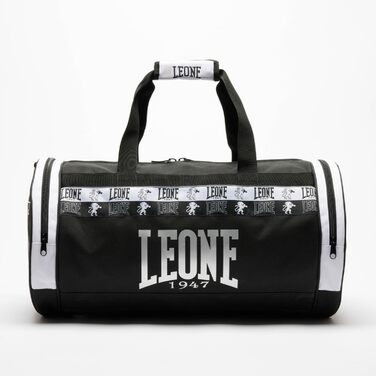 Leone 1947 спортивна сумка Iconic чорна – тренувальна сумка для залу, фітнесу, єдиноборств і подорожей
