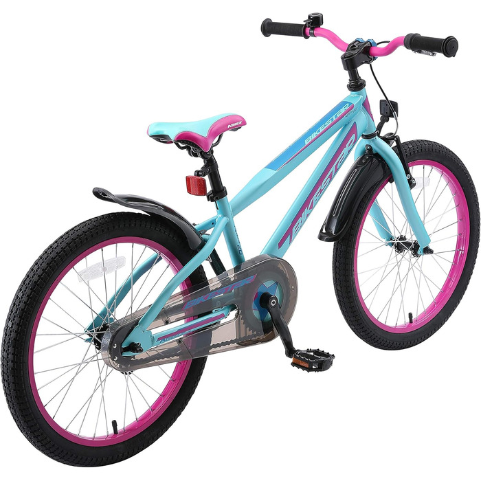 Дитячий велосипед BIKESTAR 20 дюймів для хлопчиків і дівчаток від 6 років, гірський, тестування без ризику
