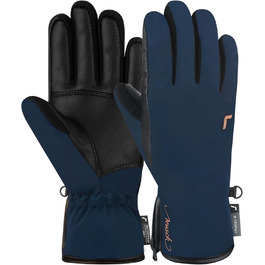 Жіночі лижні рукавички Reusch Tiffany R-Tex XT, розмір 8, синьо-чорні