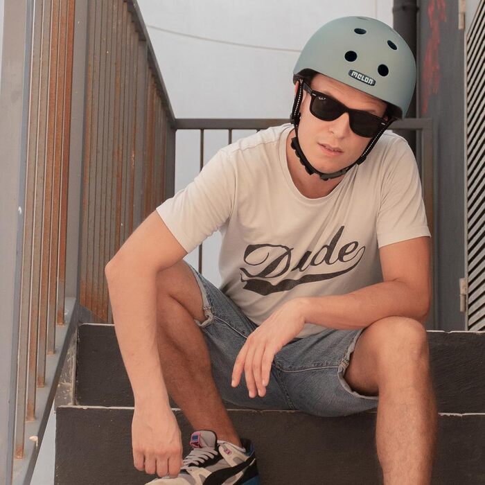 Велосипедний шолом Melon New York M-l (матовий), Pantone 414, розмір XXL