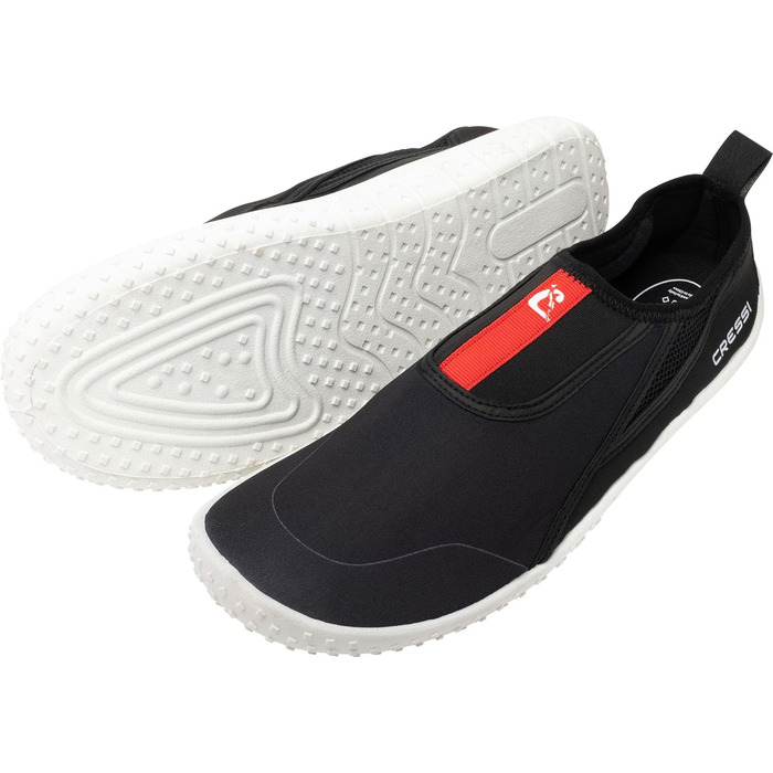 Взуття CRESSI Kiwi - унісекс, для водних видів спорту та прогулянок, чорний, біла підошва, 42 EU