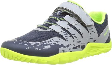 Кросівки Merrell Trail Glove 5 A/C для занять спортом (38 EU, сірий, темно-синій, лимонний)