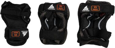 Захисний комплект Rollerblade Skate Gear 3 для дорослих, унісекс, XXS, чорний