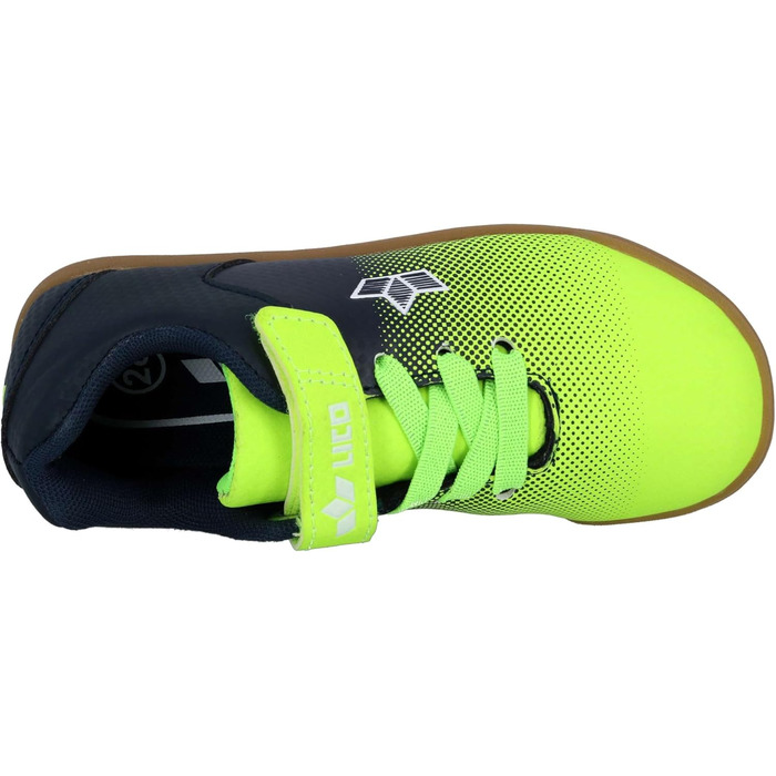 Дитячі спортивні черевики Lico Sambo для залу, 29 EU, блакитний/лимонний