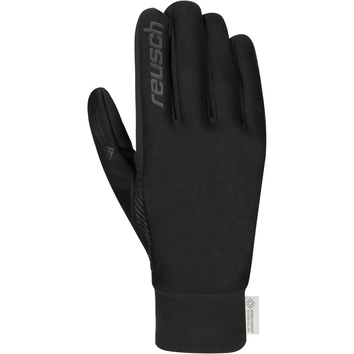 Чоловічі вітрозахисні рукавички Reusch Karayel Windstopper Touch-tec, чорні, розмір 10