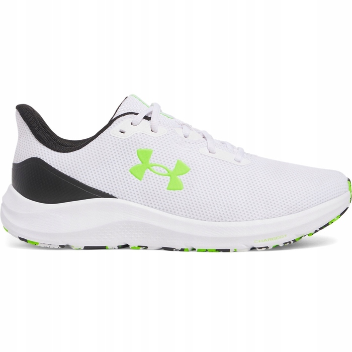 Чоловічі кросівки для бігу Under Armour UA Charged Pursuit 4, чорні, розмір 44