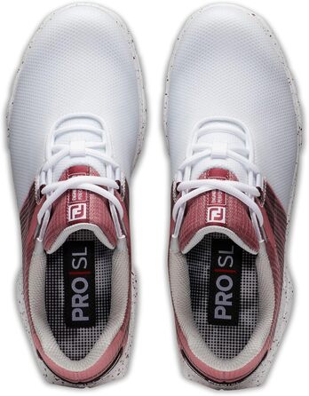 Жіноче golf-взуття FootJoy Pro|SL Sport (білий, світло-сірий) - попередній сезонний стиль