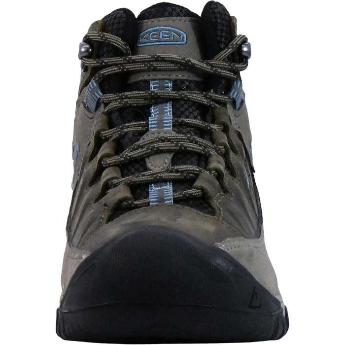 Черевики для туризму Keen Targhee III Mid WP жіночі (40.5 EU, Dark Olive Atlantic Blue Grey)