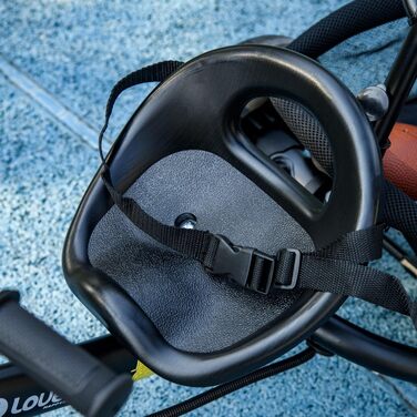 Триколісний велосипед HOMCOM 6-в-1 з батьківською ручкою для дітей 1-5 років (25 кг), з реверсом, кошиком, тримачем для пляшки та сонцезахисним дахом (Темно-синій)