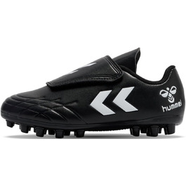 Дитячі футбольні бутси Hummel Hattrick MG JR з кріпленням на липучці, чорні, розмір EU 24
