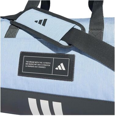 Спортивна сумка Adidas 4ATHLTS Unisex, чорна з синім Glow Blue, розмір S