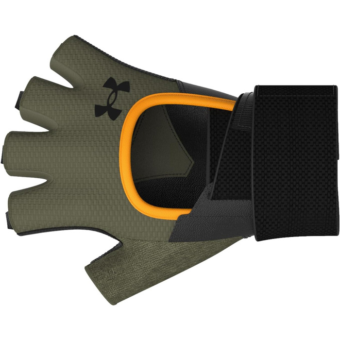 Рукавички для важкої атлетики Under Armour Half Finger (S, 390) Marine Od Green / Black / Black