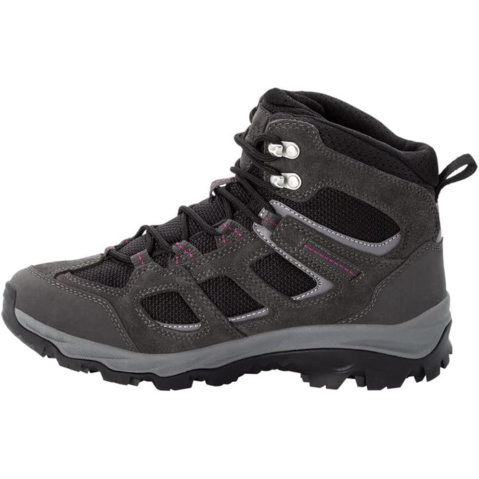 Черевики похідні Jack Wolfskin Vojo 3 Texapore Mid W для жінок, 38 EU, Dark Steel Purple