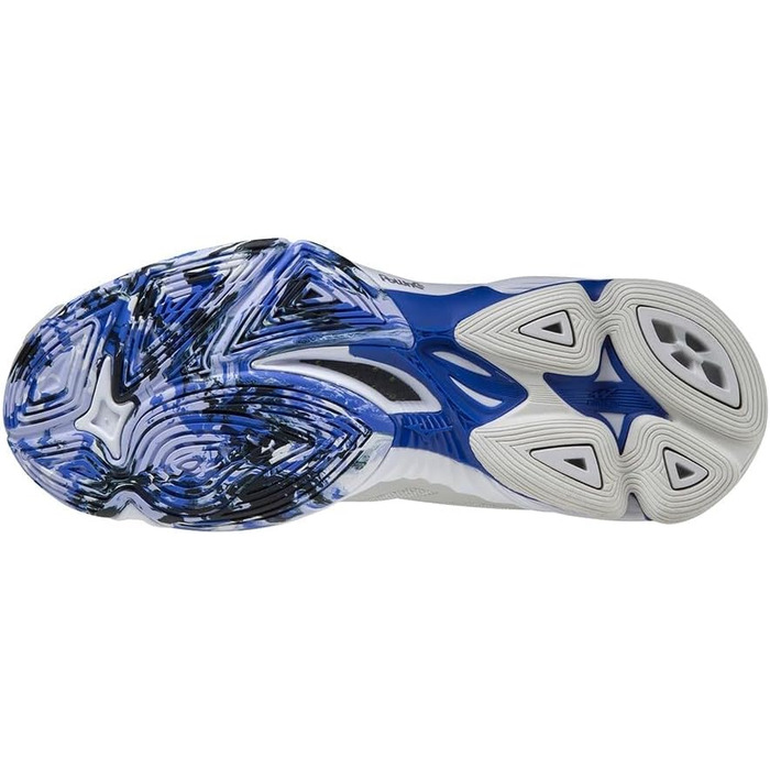 Жіночі кросівки для бігу Mizuno Wave Mirage 2 (45 EU, Antartica Galaxy Silver Violet Blue)