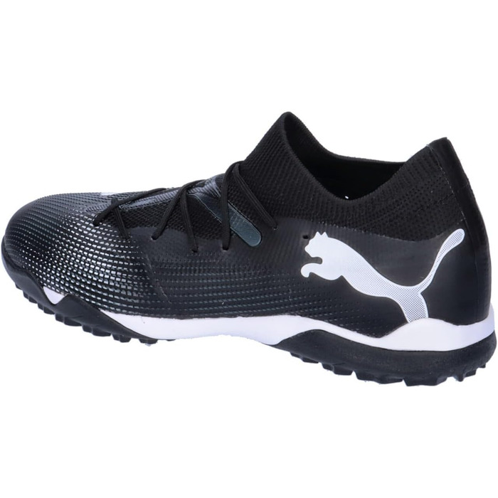 Кросівки футзалу Puma Future 7 Match Turf для чоловіків, 39 EU, чорно-білі