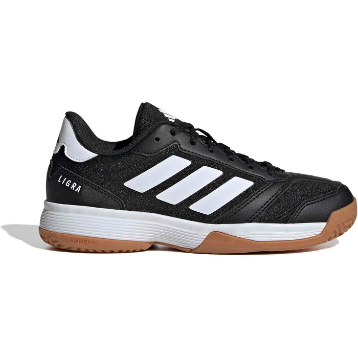 Дитячі кросівки для залу adidas Ligra 8 Indoor, Core Black/Cloud White, розмір 36 EU
