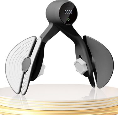 Тренування тазового дна Oberschenkel: пристрій для тренування м'язів стегон, тазу та ніг для дому, чорний