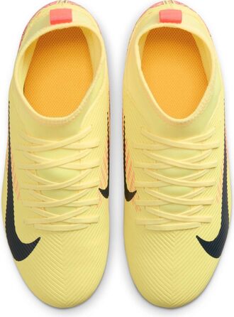 Дитячі футбольні бутси Nike Mercurial Superfly 10 Club Kylian Mbappé, HF6283, 34 EU, Laser Orange/Armory Navy