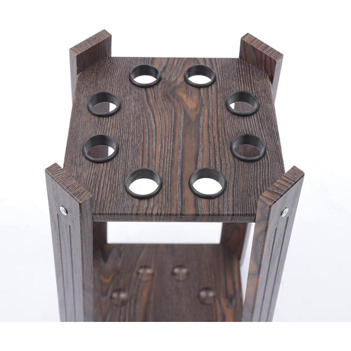 Підставка для більярдної кули (8 лунок), Sengfwin - аксесуар для більярдного столу, міцна, традиційна, економія місця