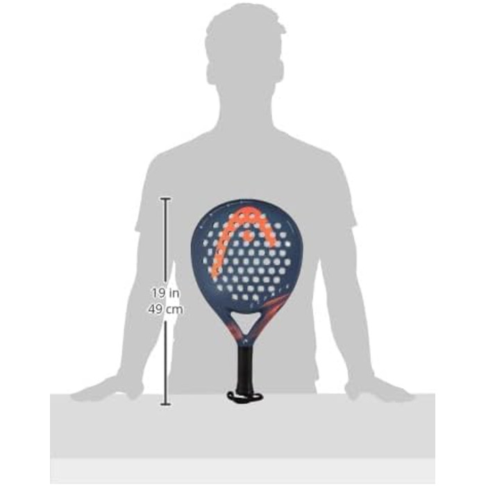 Плече ракетка Head Zephyr 2023 для падел-тенісу