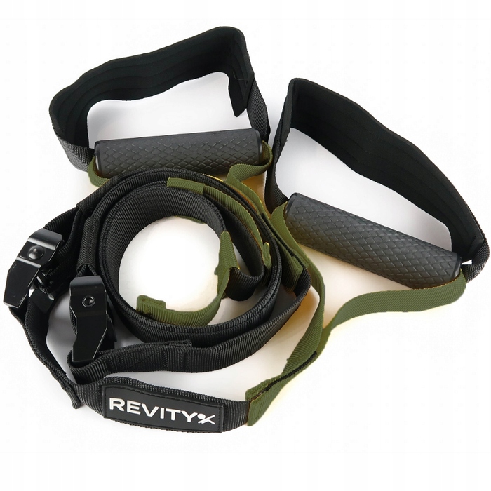 Тренувальна стрічка Revity Gravity Trainer 280 см, 1-160 кг, багатоколірна